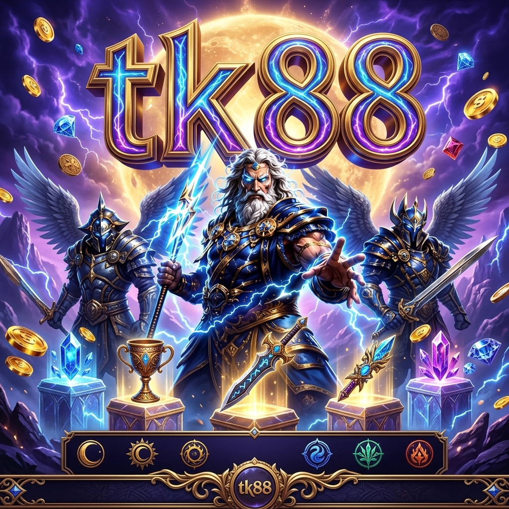 Giao diện trang chủ tk88